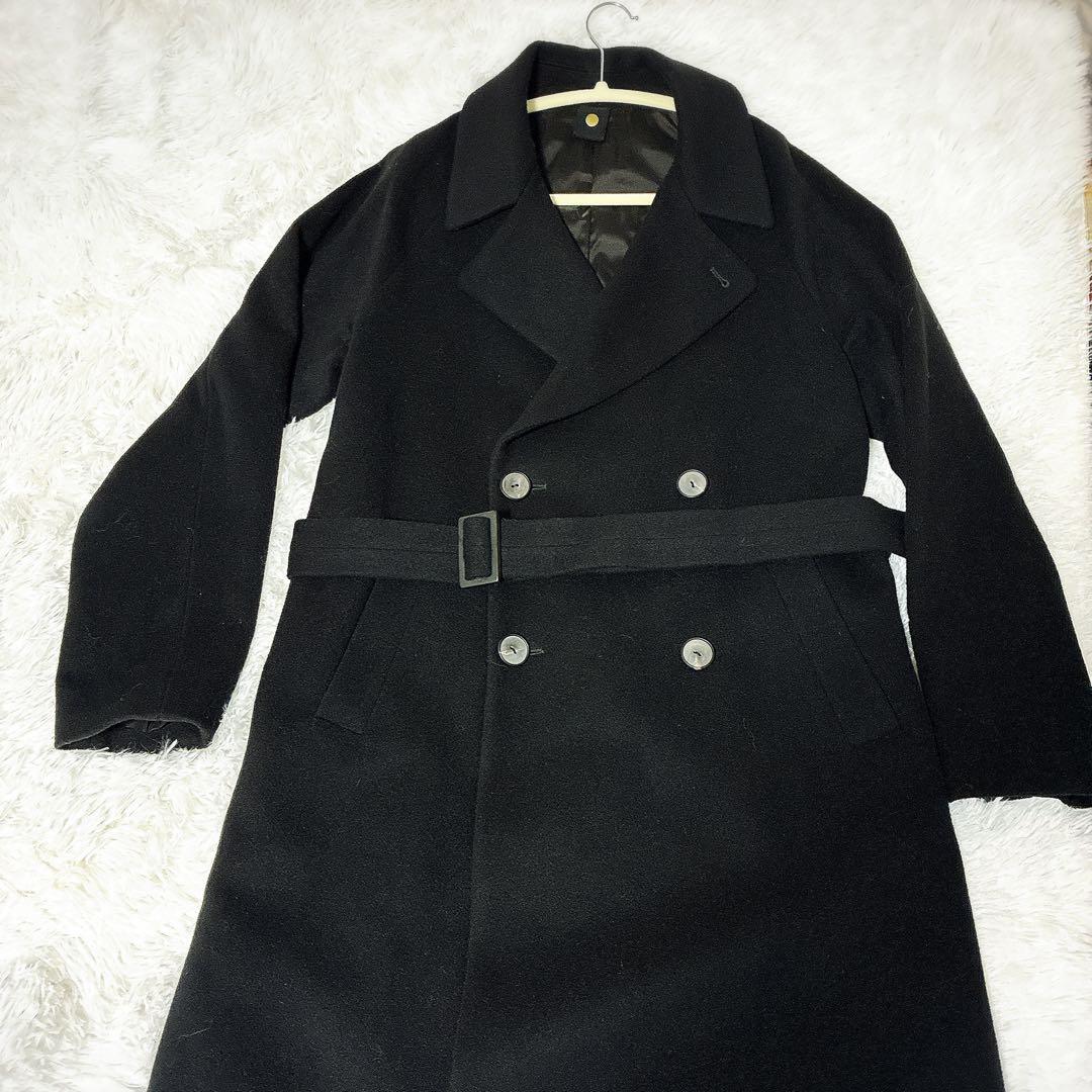 セール 極美品 ナノユニバース 西川ダウン M タイロッケン ダブルコート 別注