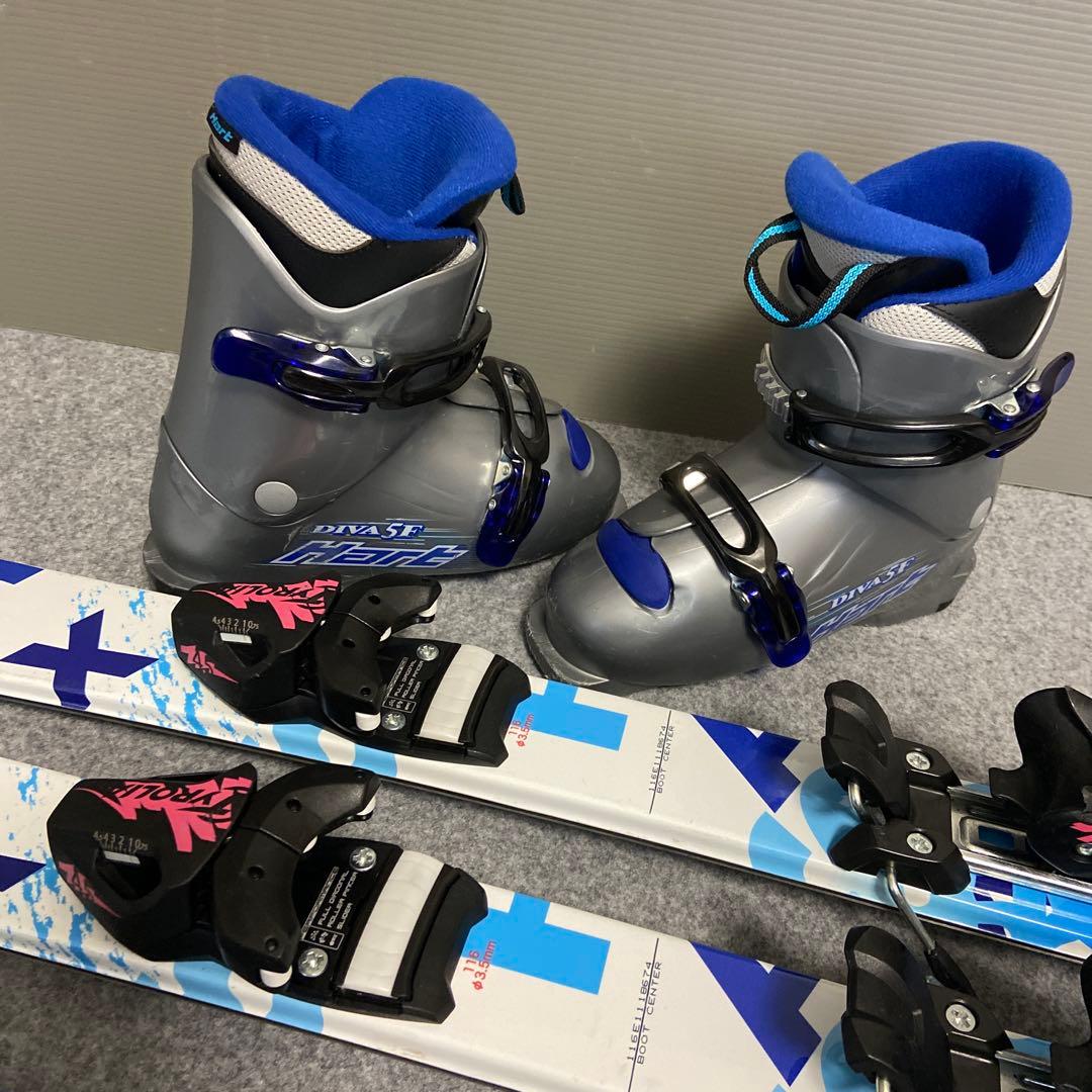 ★メンテナンス済 子供スキーセット 身長116〜126cm前後のお子様向け