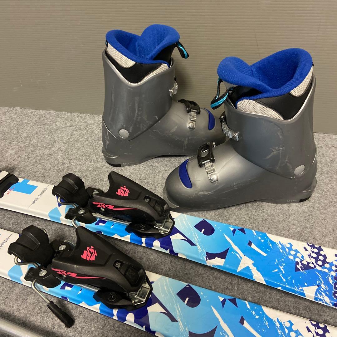 ★メンテナンス済 子供スキーセット 身長116〜126cm前後のお子様向け