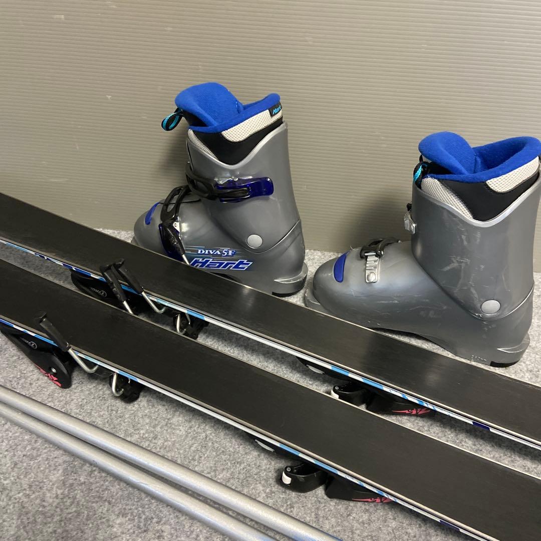 ★メンテナンス済 子供スキーセット 身長116〜126cm前後のお子様向け