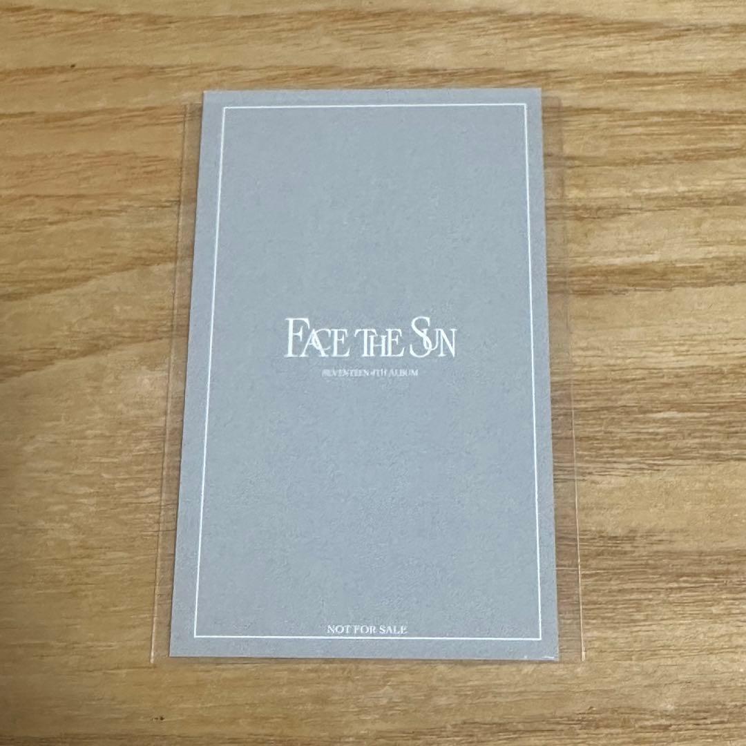 SEVENTEEN セブチ face the sun ジュン ユニバ ラキドロ