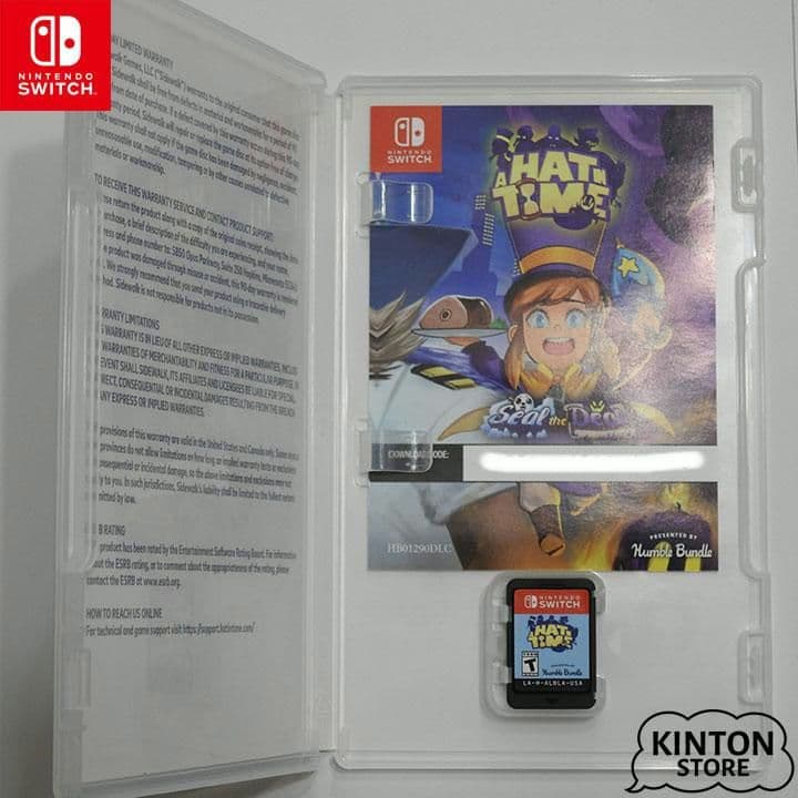 北米版【Switchソフト】A Hat in Time