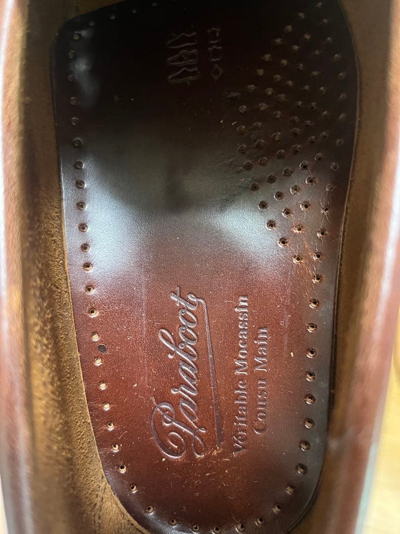 paraboot パラブーツ コロー 5 1/2 ブラウン 箱無し