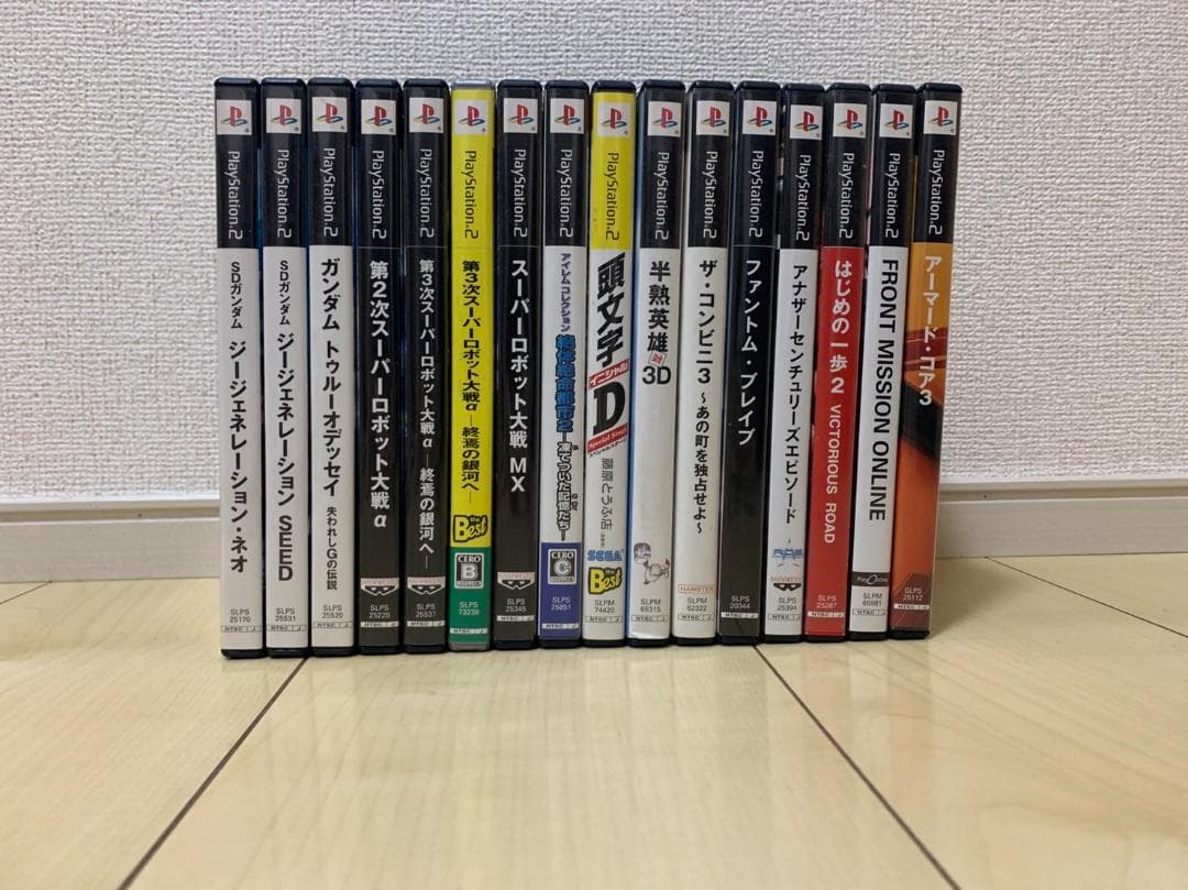 【PS2】16本ソフトまとめ売り(バラ売り不可)