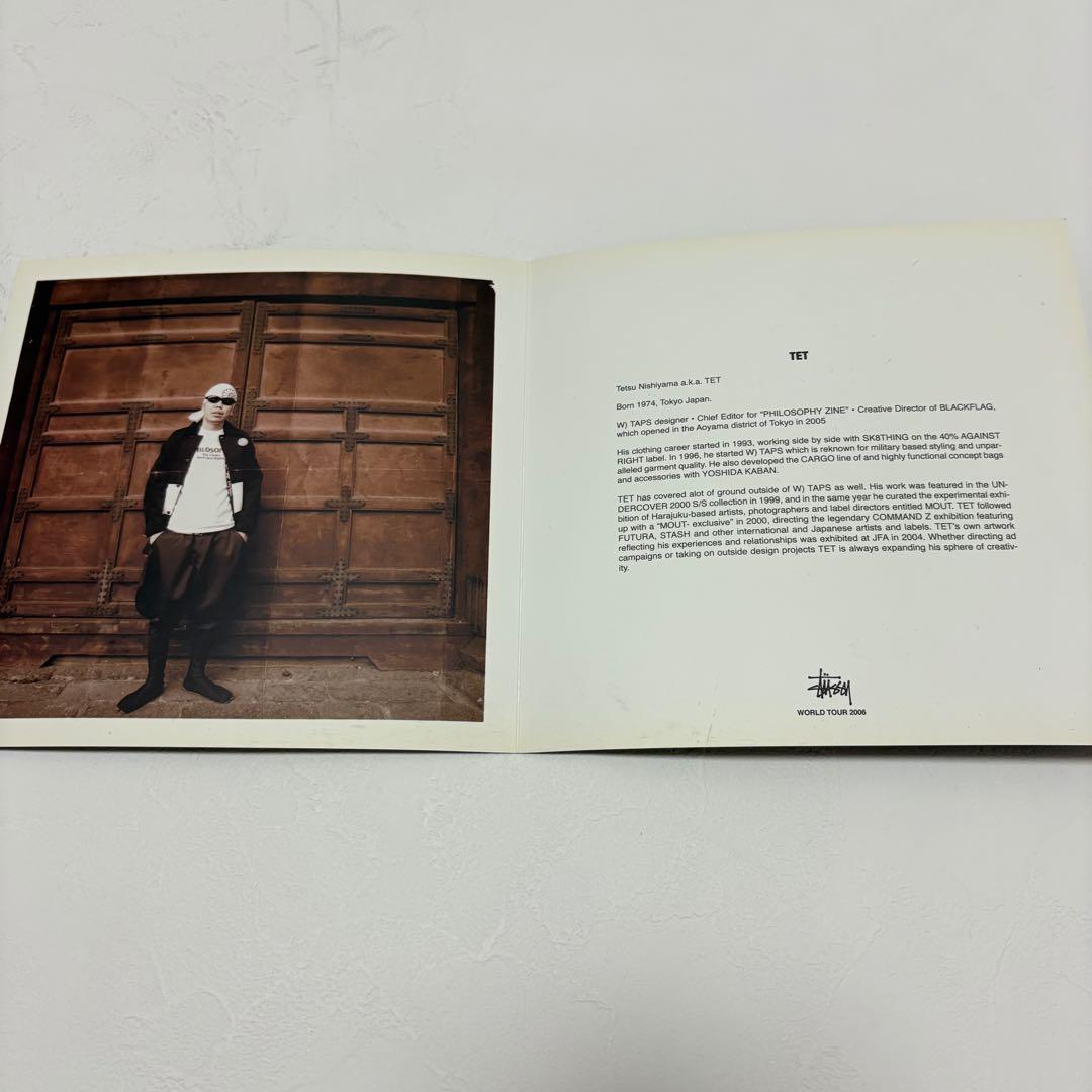 L Stussy x W)taps Tシャツ コラボ 新品 黒 ステューシー