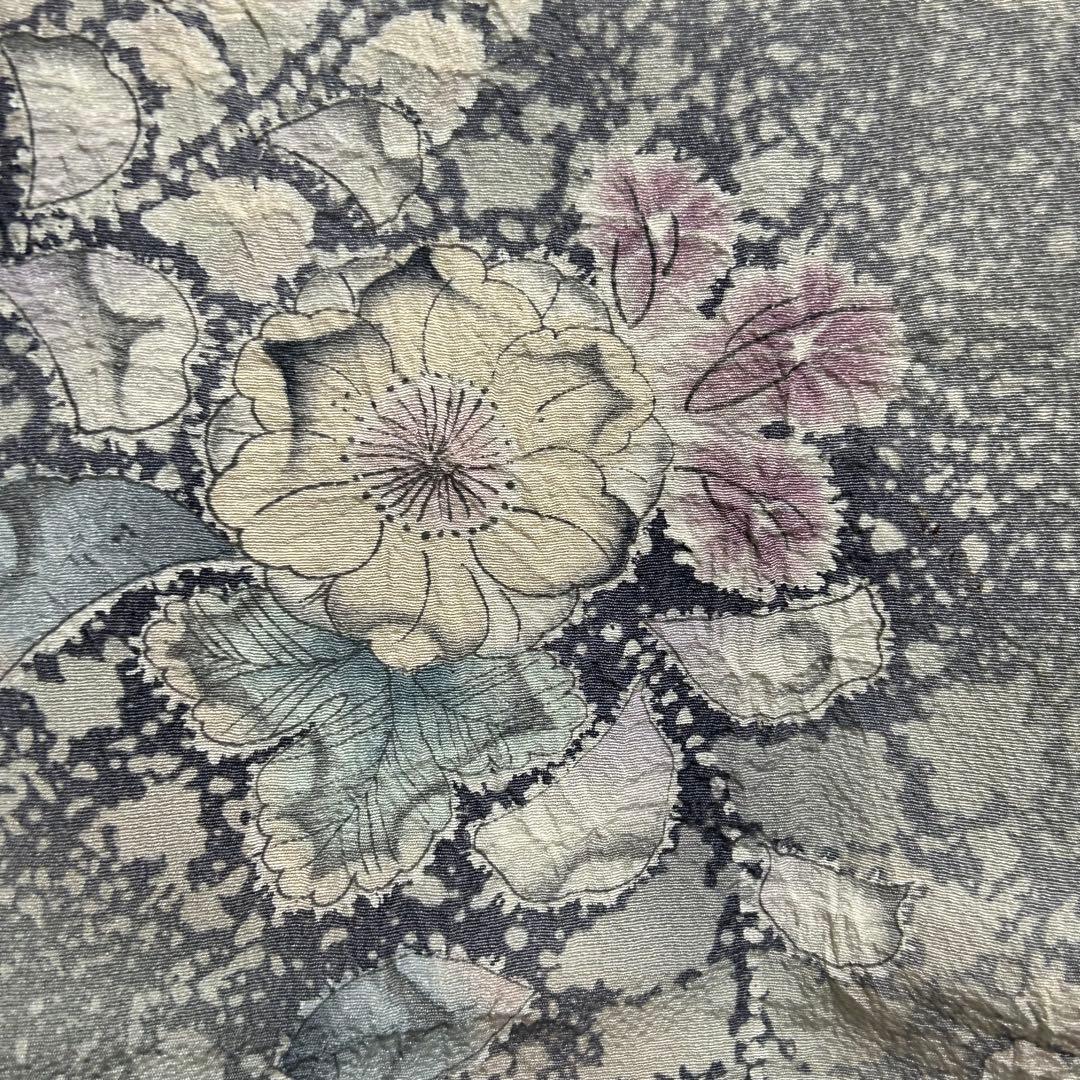 逸品　【翠山工房　辻が花　絞り】　訪問着