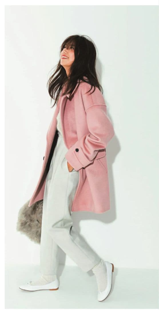 ロンハーマン別注 エブール ebure Ｐコート ピンク