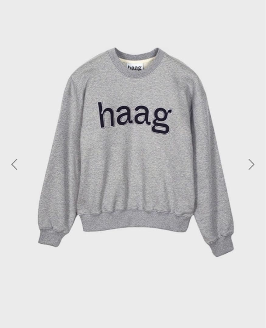 【新品未使用】haag a birthday sweatshirt スウェット