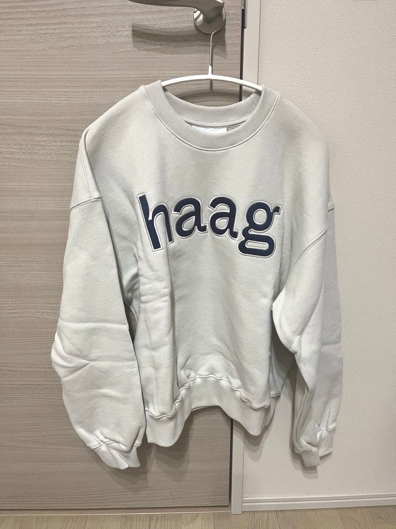 【新品未使用】haag a birthday sweatshirt スウェット