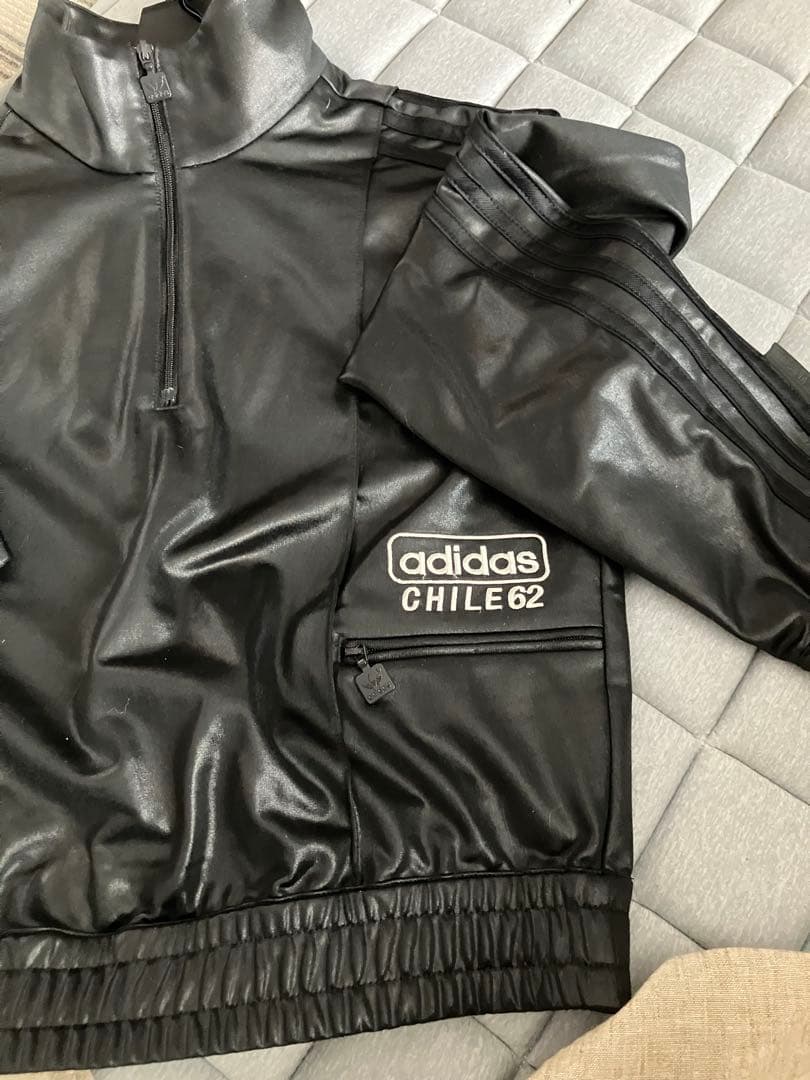 You　adidas CHILE62 ジャケット 黒