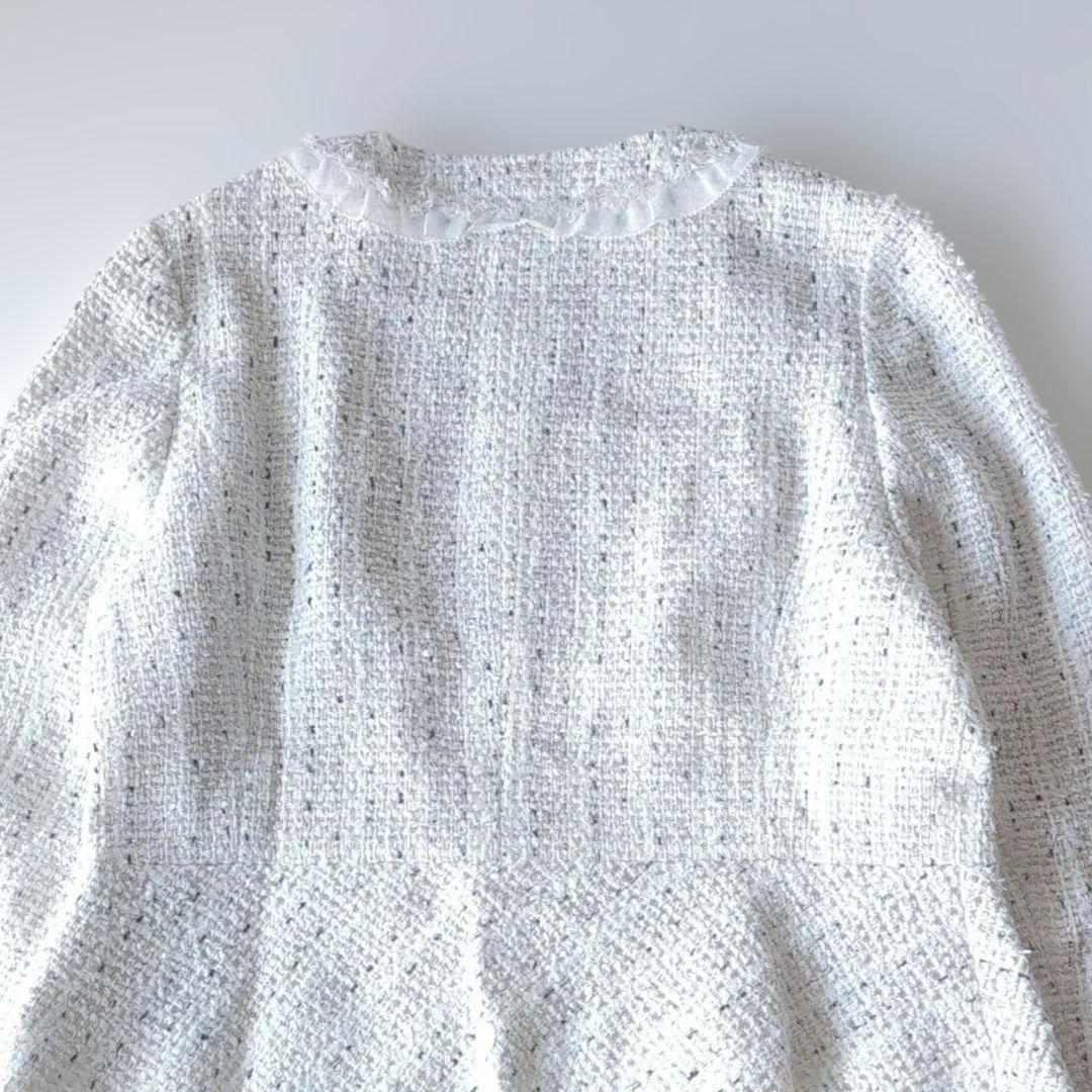 2023トゥービーシックファンシーツイートノーカラージャケット82500円　42