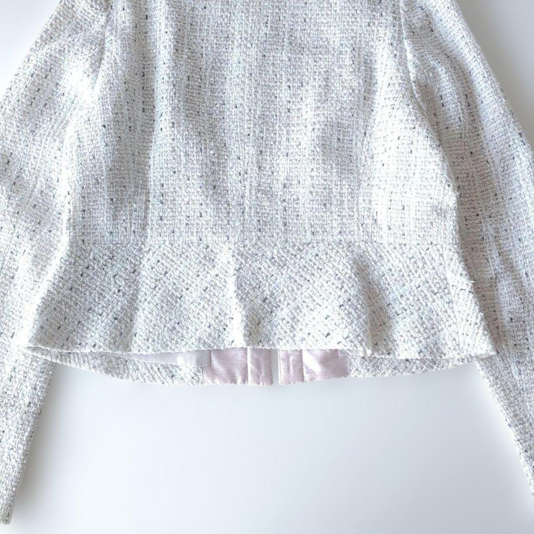 2023トゥービーシックファンシーツイートノーカラージャケット82500円　42