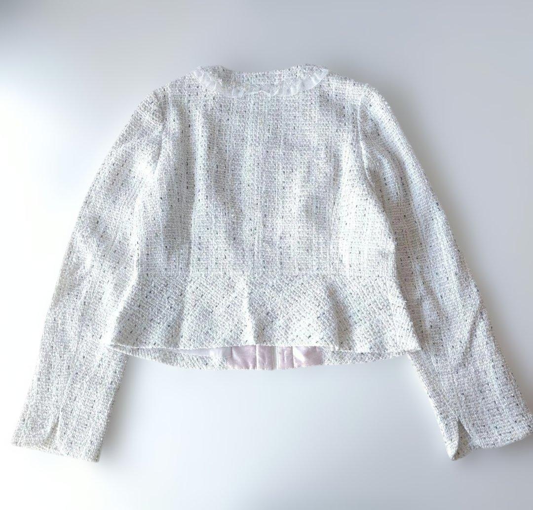 2023トゥービーシックファンシーツイートノーカラージャケット82500円　42