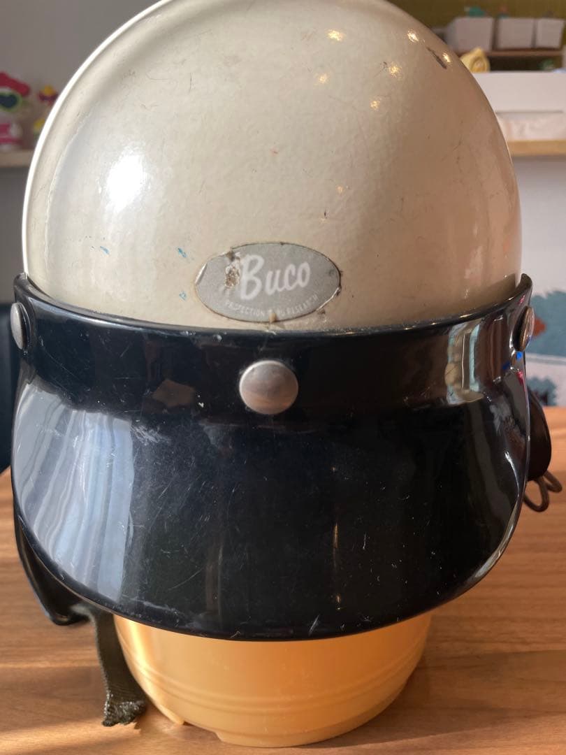 【専用様】ブコ トラベラー リブ付ヘルメット バイザー＆チンカップ付