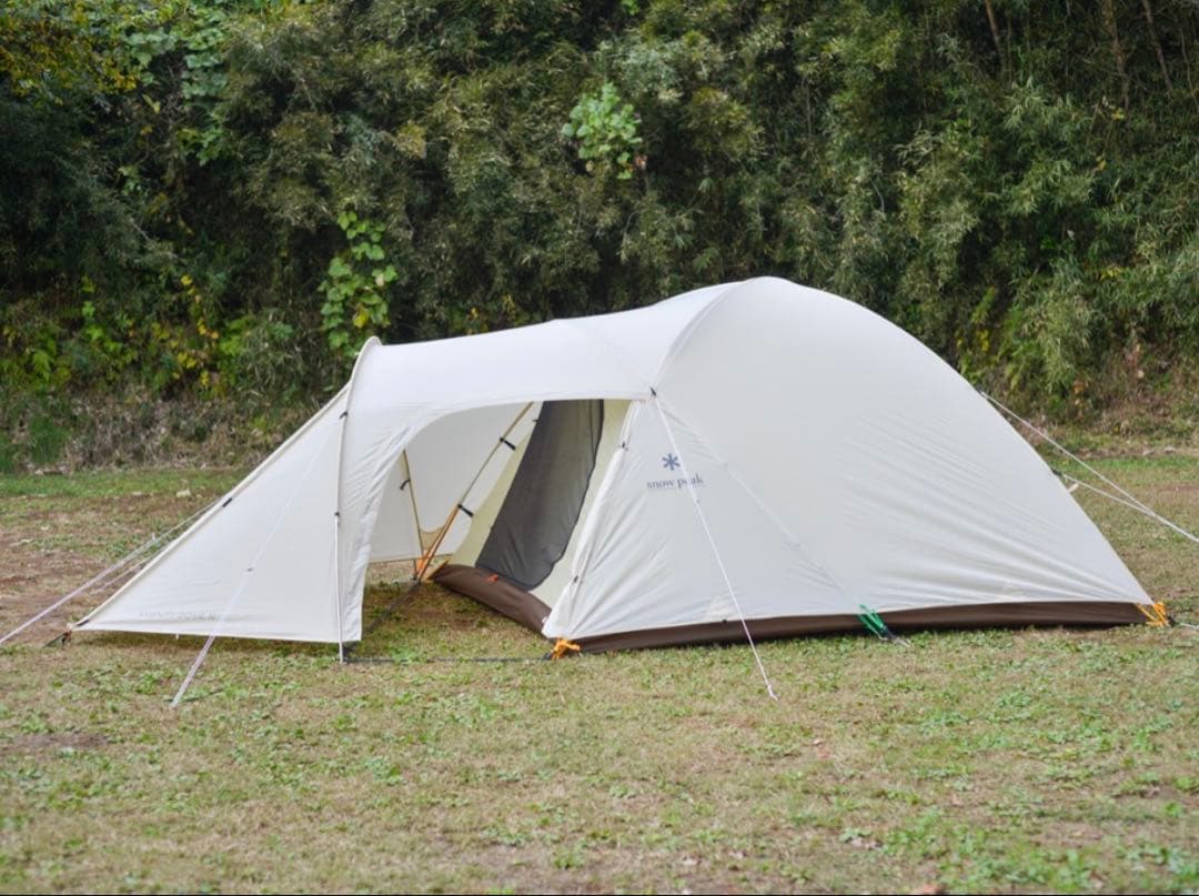 【美品】アメニティドームMアイボリー+アメニティドームマットシートセット