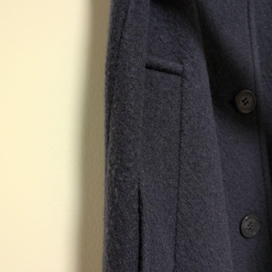 marimekko ダークネイビー ロングコート Sサイズ