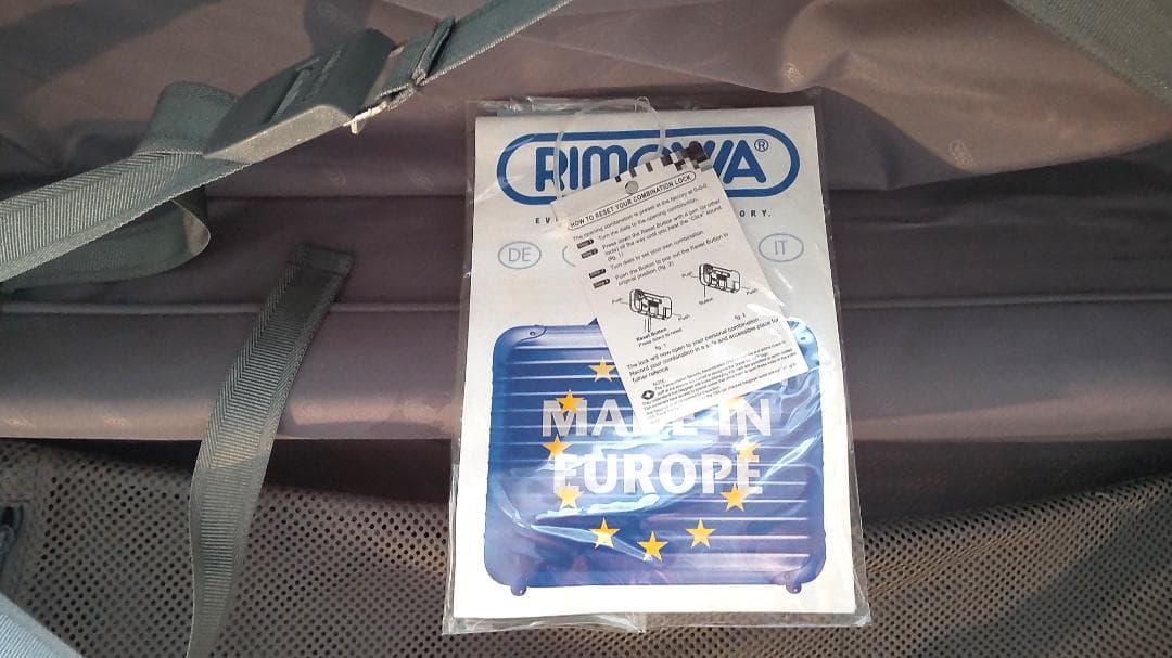 【RIMOWA SALSA】リモア スーツケース TSAロック 4輪 87L