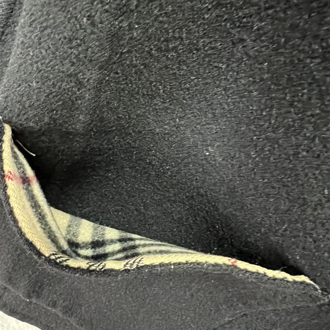 カシミヤ100♡バーバリーロンドン　ダブルフェイス　コート　ノバチェック 黒