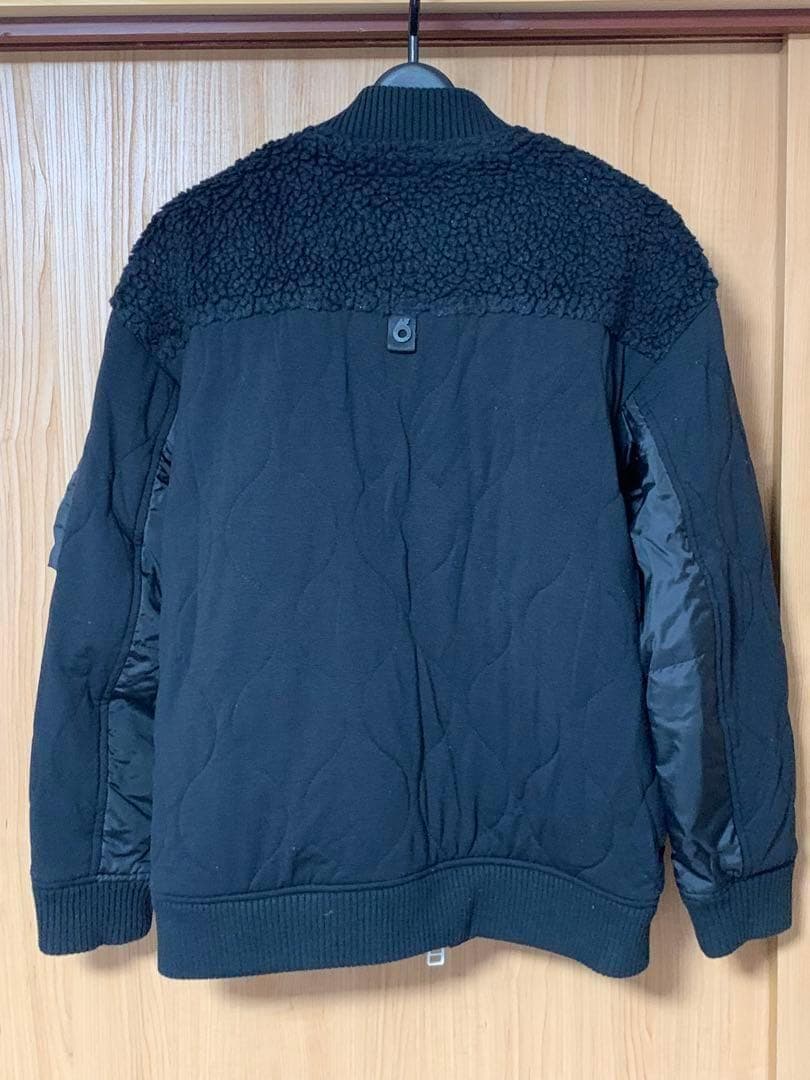 ニューバランスゴルフ　ボアジャケット　アウター　ブルゾン　レディース　M 黒