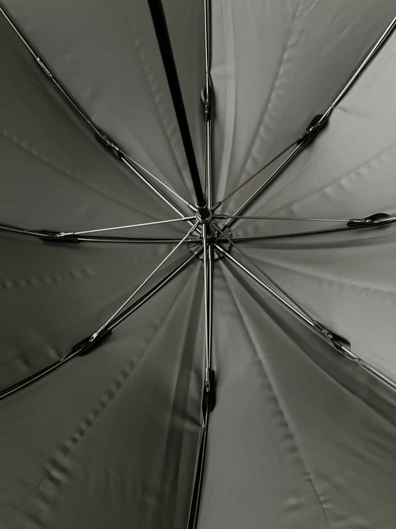 （美品）サンバリア長傘ピンクフリル 付き 日傘S