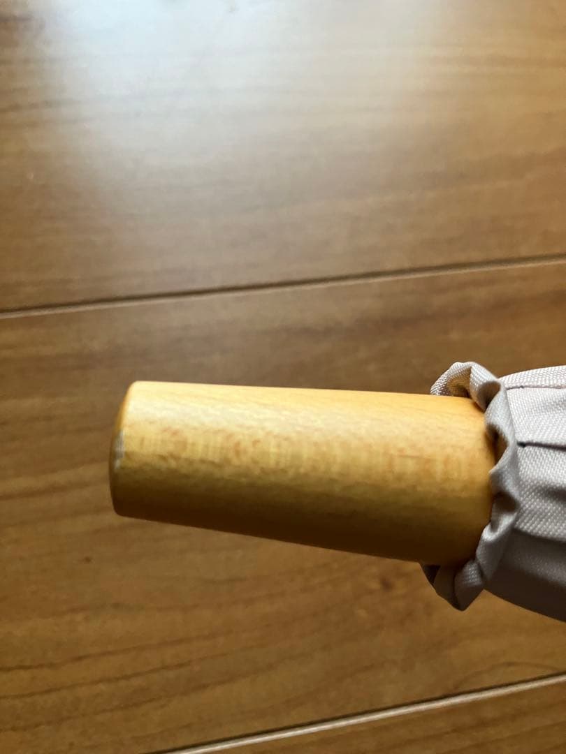 （美品）サンバリア長傘ピンクフリル 付き 日傘S