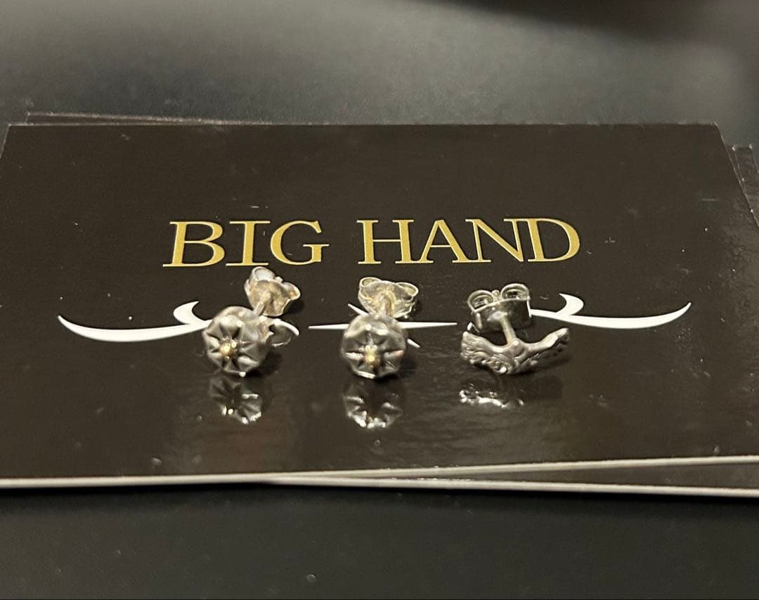 BIG HAND ピアスセット サンピアス イーグルピアス シルバー 18K