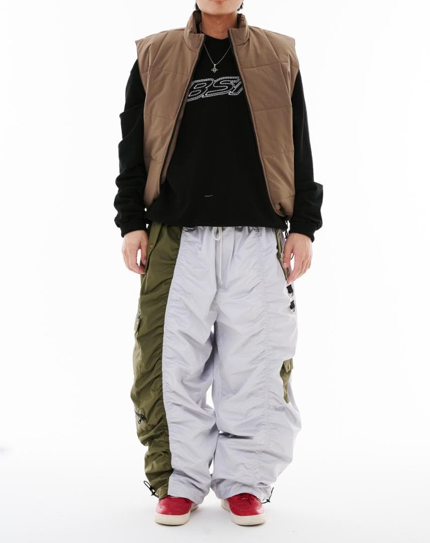 【ビーエスラビット BSRABBIT】スノボウェア スキーウェア ワイドパンツ