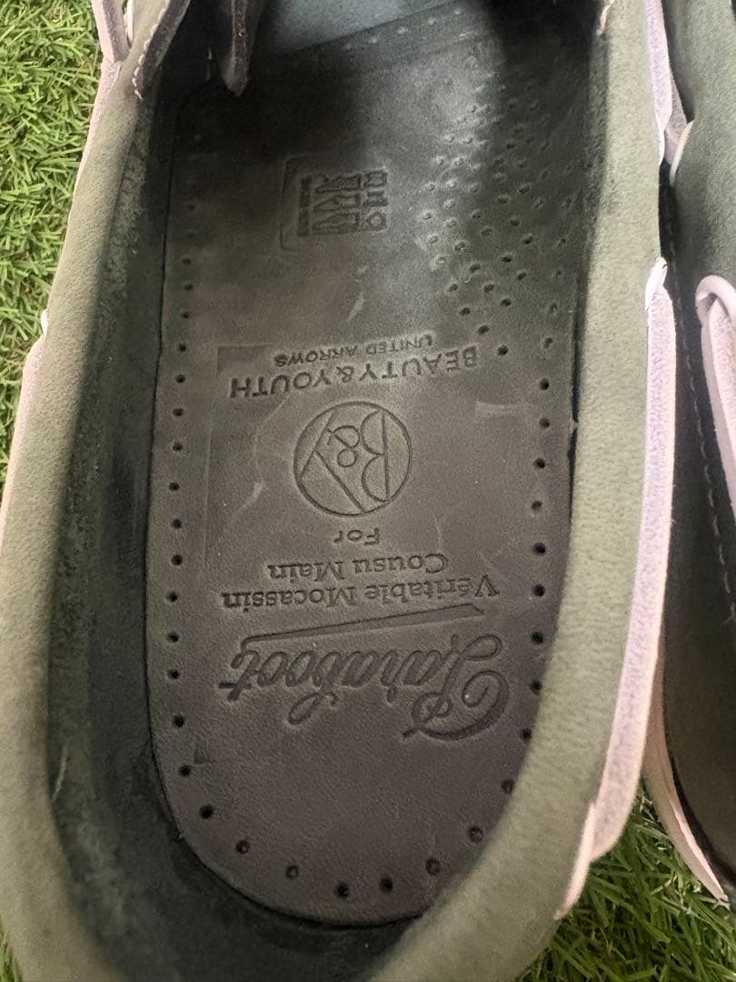 パラブーツ　ユナイテッドアローズ　別注　ヌバック　モカシン27.0cm 美品