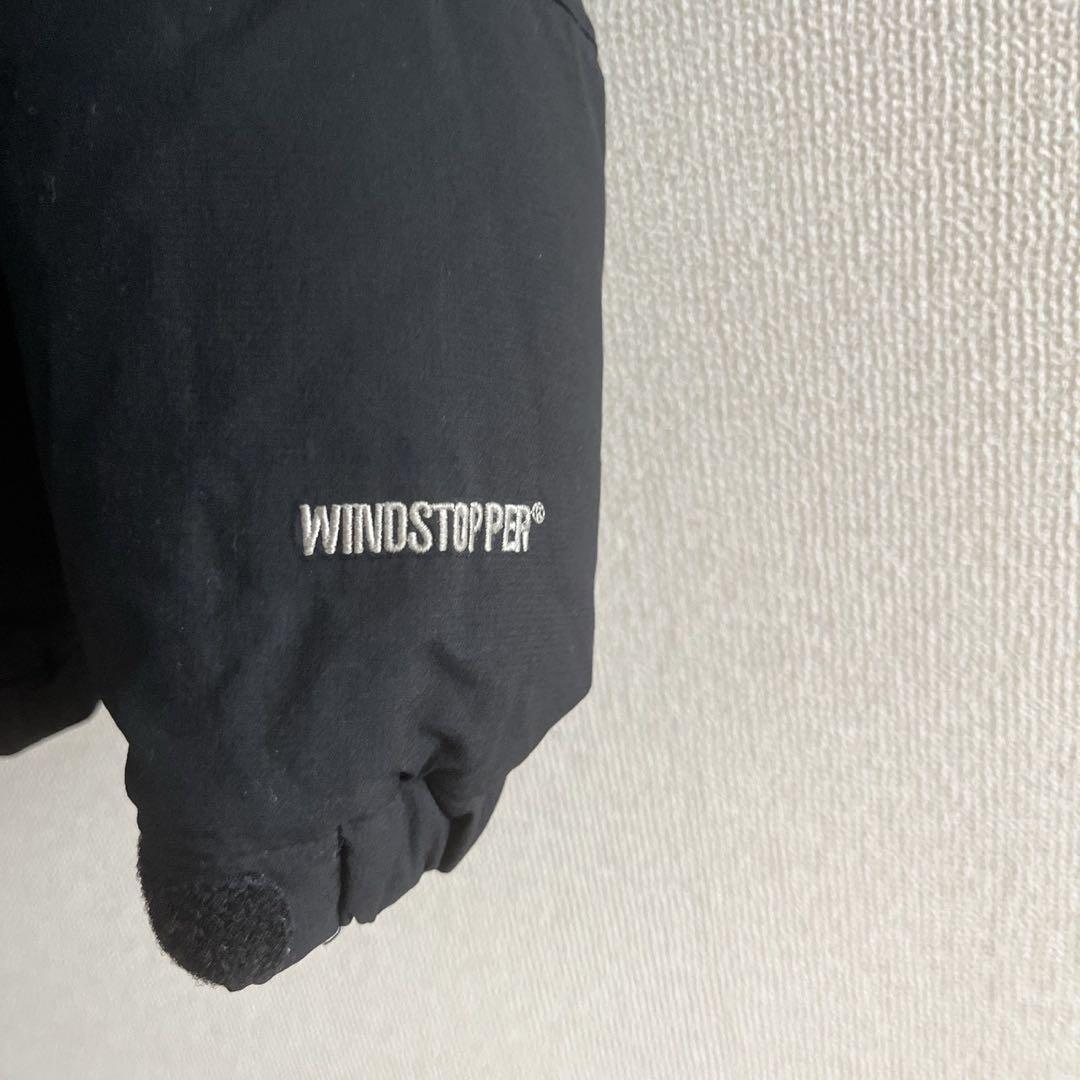 【キッズ】ノースフェイス　ダウンジャケット　windstopper キッズ140