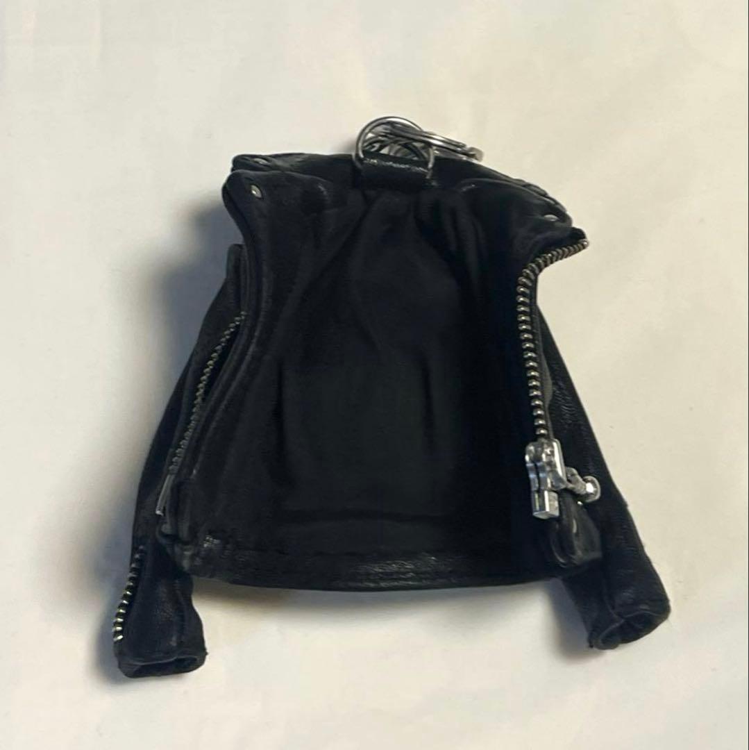 Riders Key Case　革ジャンキーホルダー フルタンニン ピット鞣し