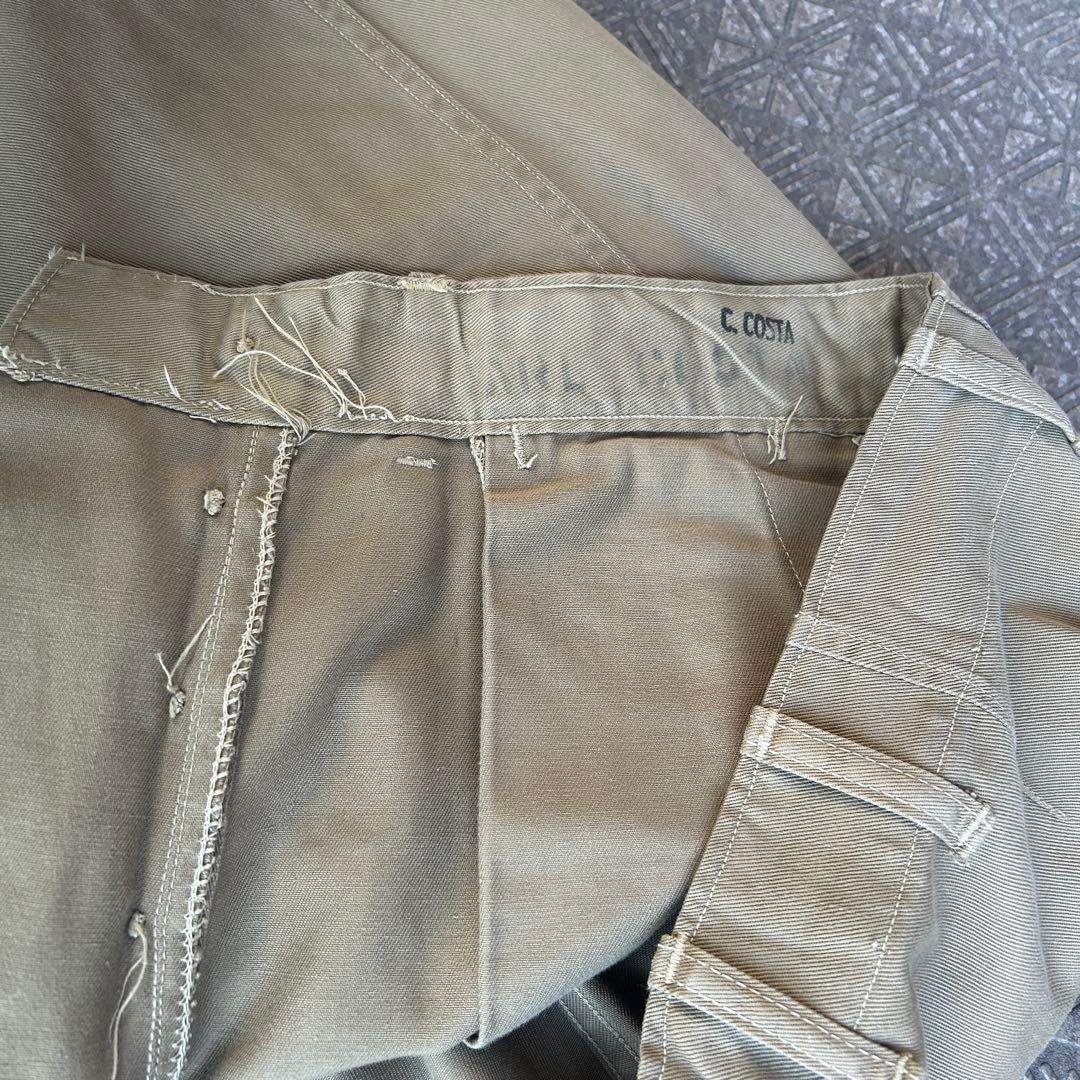 【40s】USMC Chino Trousers チノトラウザーズ グッドサイズ
