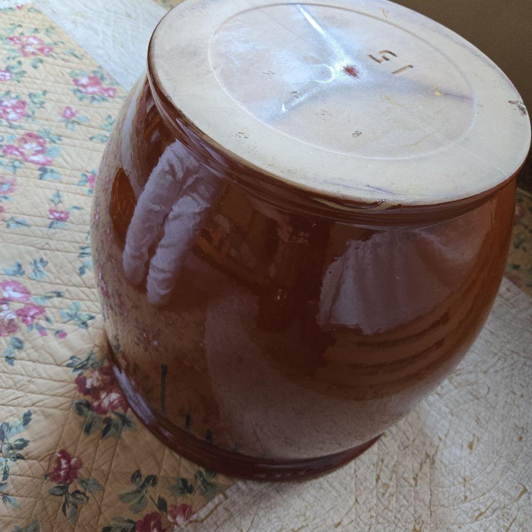 M*t様 常滑焼 久松窯かめ 漬け物容器 保存用器 15号 27,0L　特大サイ