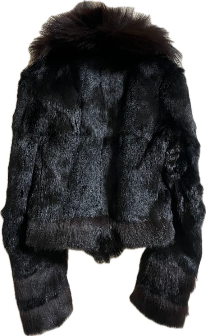 美品 fur gimmick jacket goa LGB dia Y2K