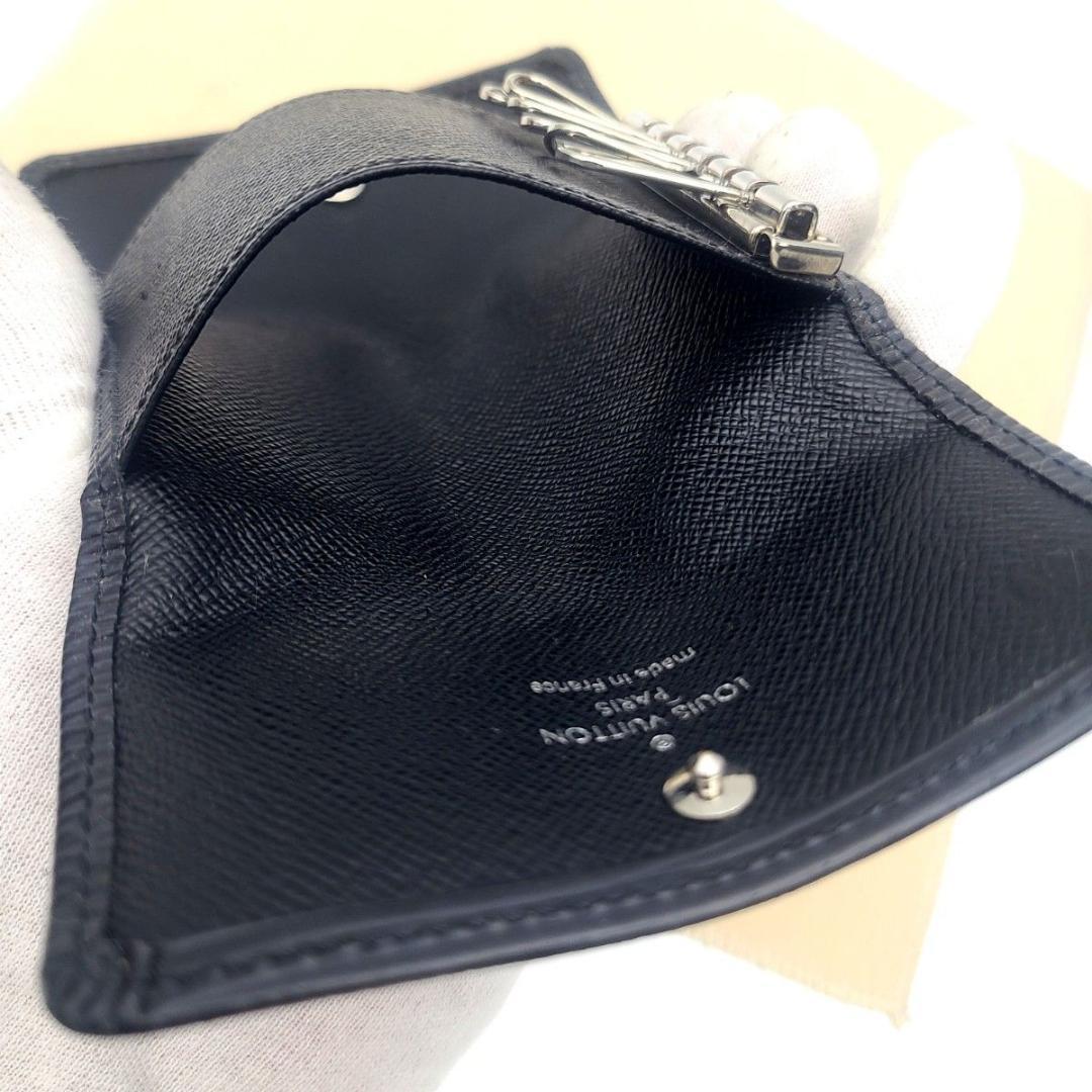美品 ルイヴィトン エピ キーケース ミュルティクレ6 ノワール 黒 鍵