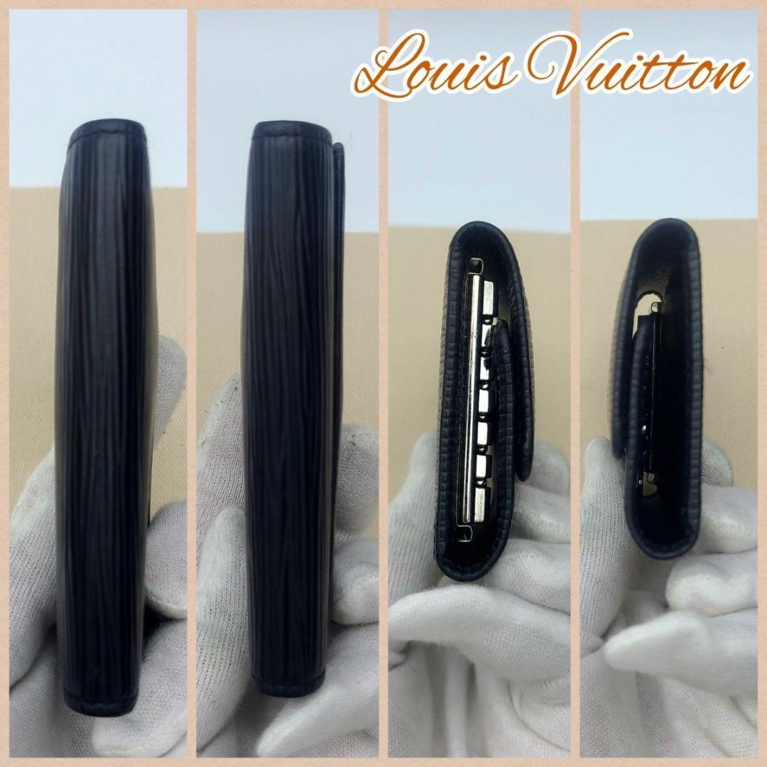 美品 ルイヴィトン エピ キーケース ミュルティクレ6 ノワール 黒 鍵