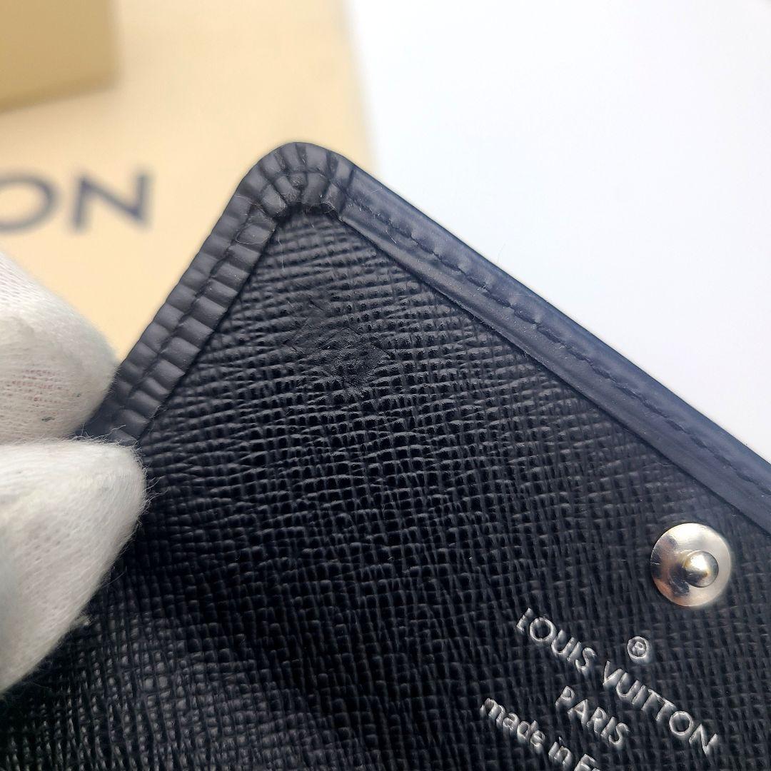 美品 ルイヴィトン エピ キーケース ミュルティクレ6 ノワール 黒 鍵
