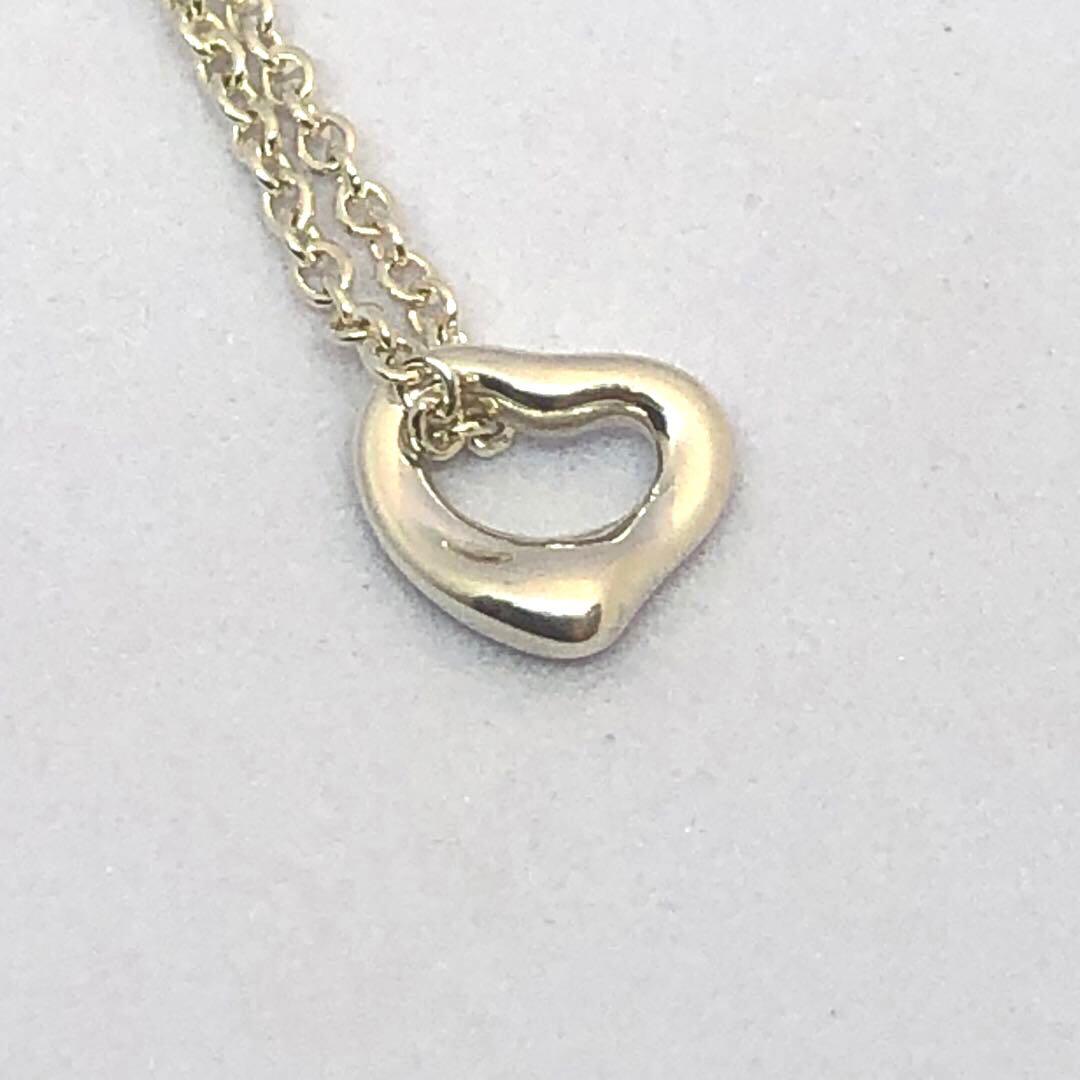 【美品‼︎】ティファニー オープンハート ネックレス オンライン限定 7mm