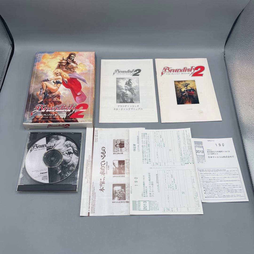 日本ファルコム ブランディッシュ 1〜3 PC-98 CD-ROM版