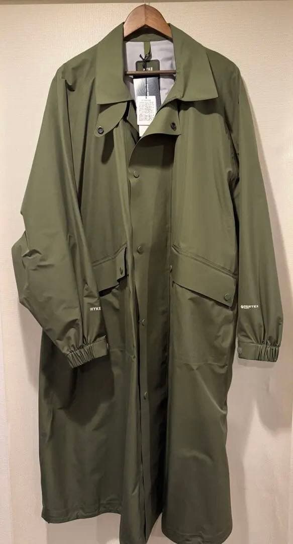【新品定価85,000】HYKE PERTEX RIDING COAT