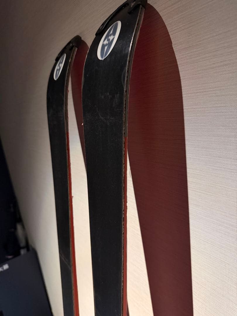 オガサカ KS-NV スキー板 バインディングチューンナップ済み160cm