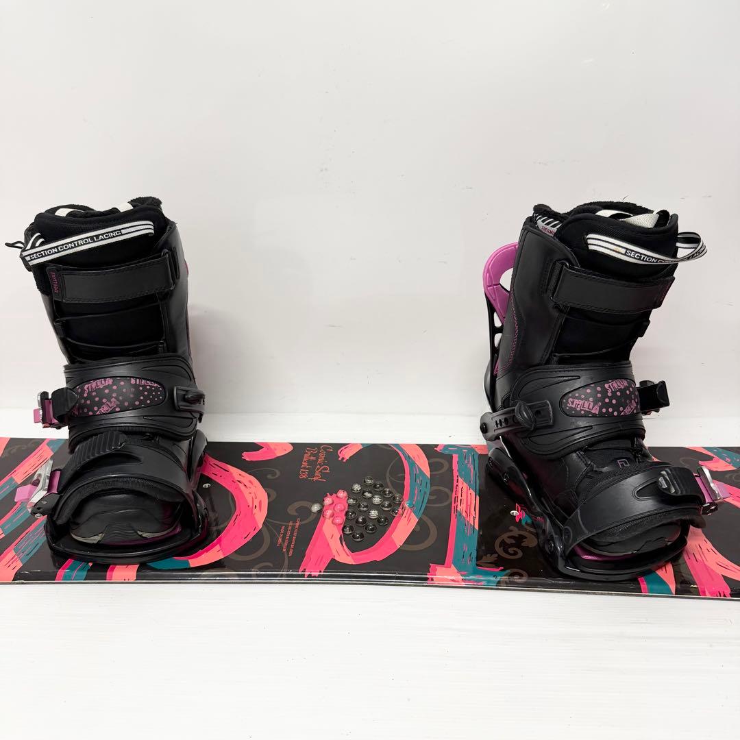 DEELUXE レディース　スノボセット　ディーラックス　スノーボード　美品　板