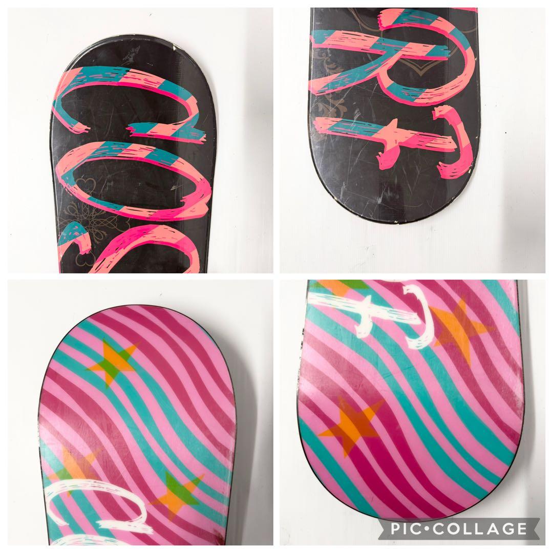 DEELUXE レディース　スノボセット　ディーラックス　スノーボード　美品　板