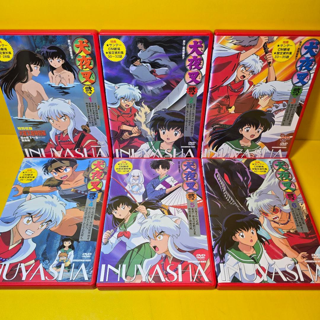新品ケース交換済　犬夜叉 1章～完結編+映画、特別編　DVD 67巻セット