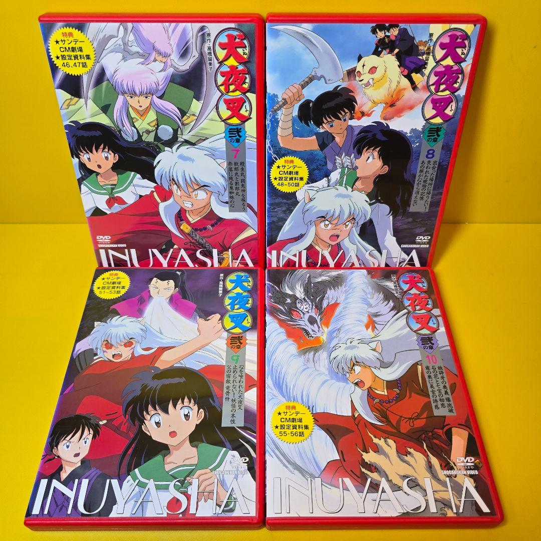 新品ケース交換済　犬夜叉 1章～完結編+映画、特別編　DVD 67巻セット