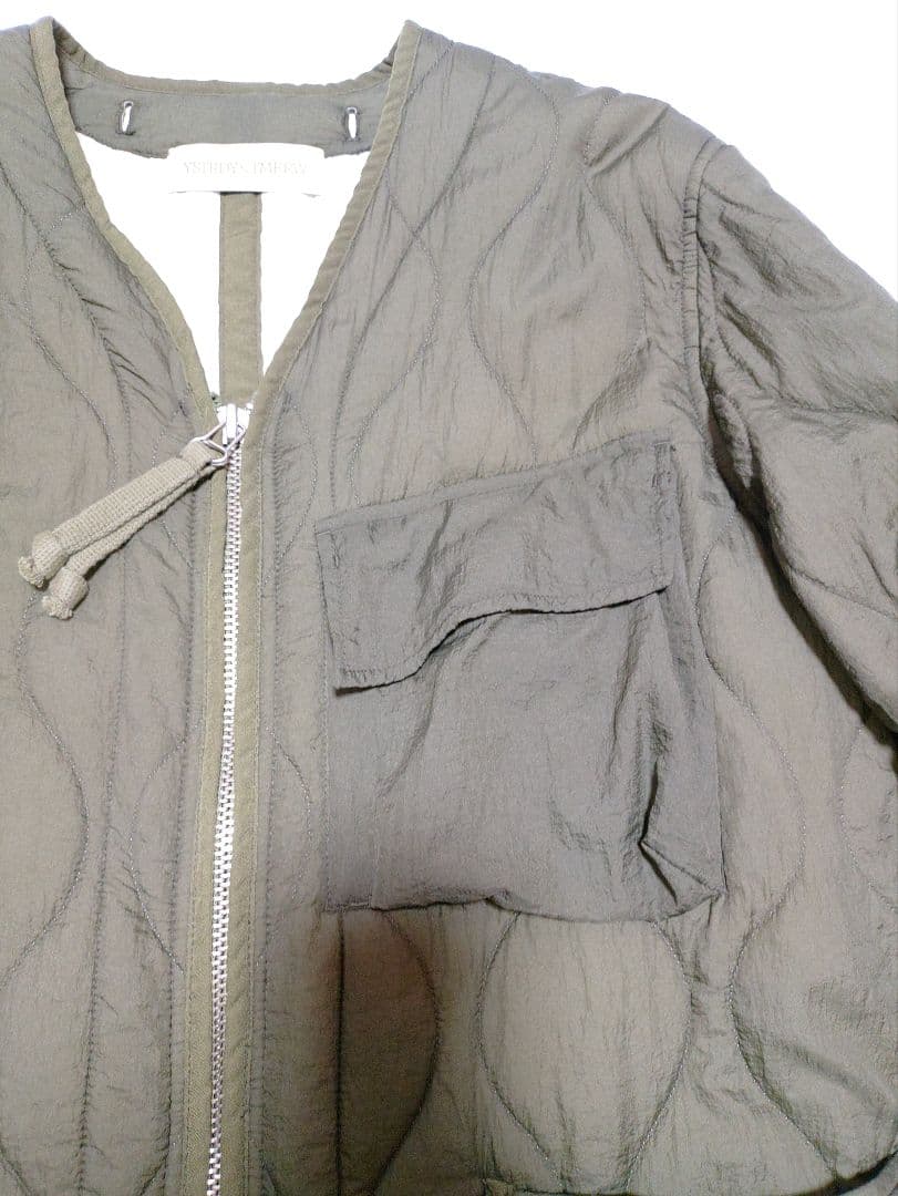 YSTRDY'S TMRRW キルティングミリタリージャケット