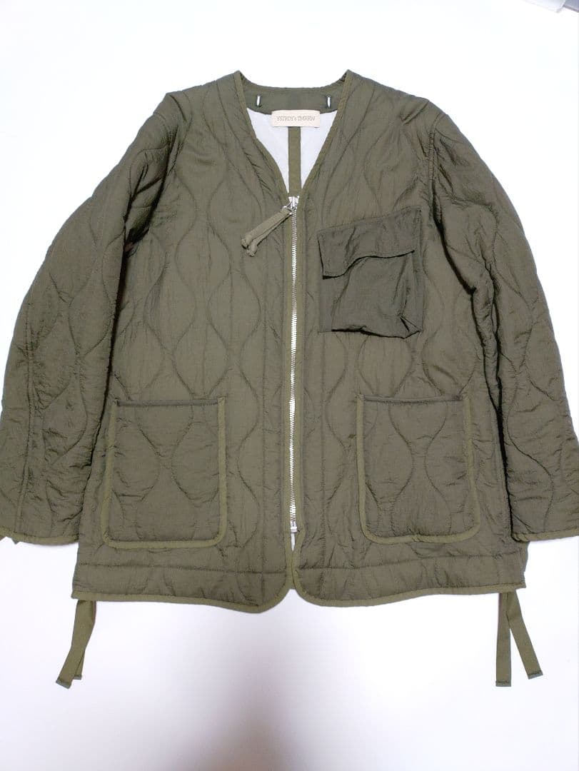 YSTRDY'S TMRRW キルティングミリタリージャケット