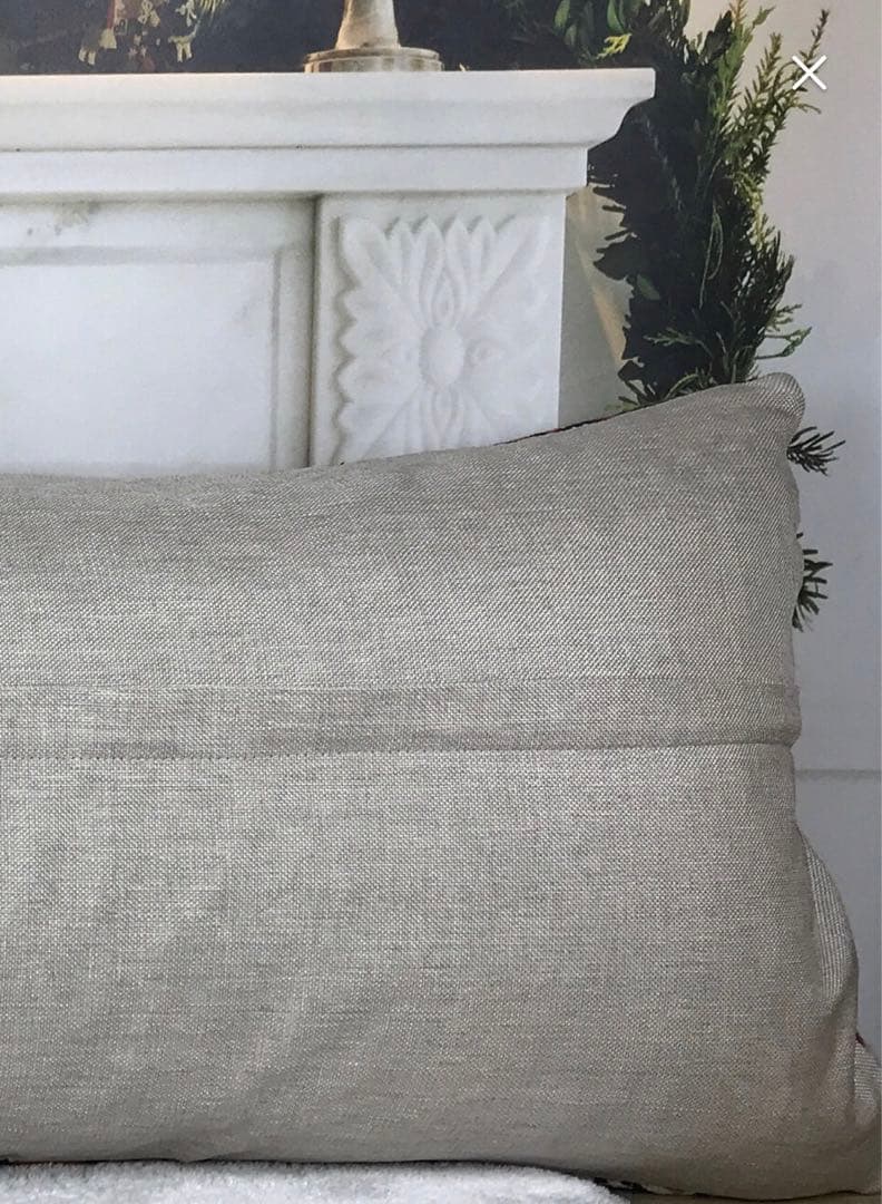 特注120cm アラベスク　ウシャク産オールドキリム　超ロング　カバーのみ