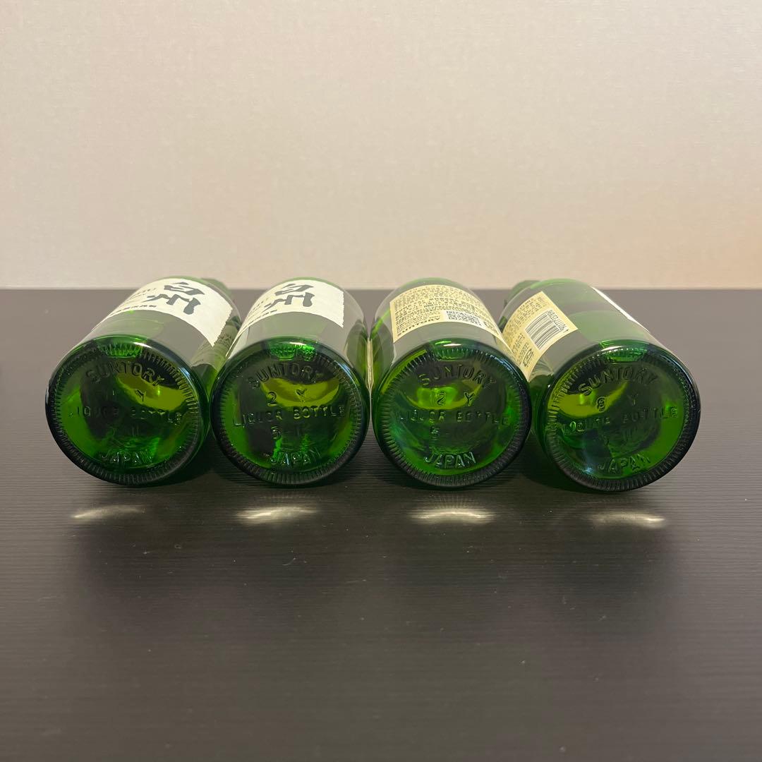 白州ウイスキー 4本セット　ミニボトル