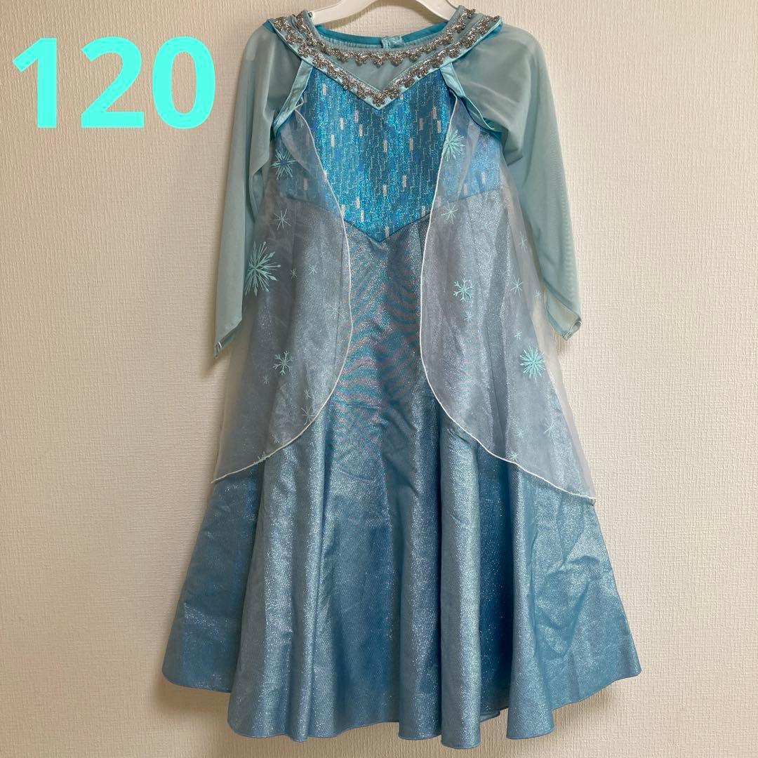 ビビディバビディブティック　ディズニーリゾート　アナ雪　エルサ　ドレス　120