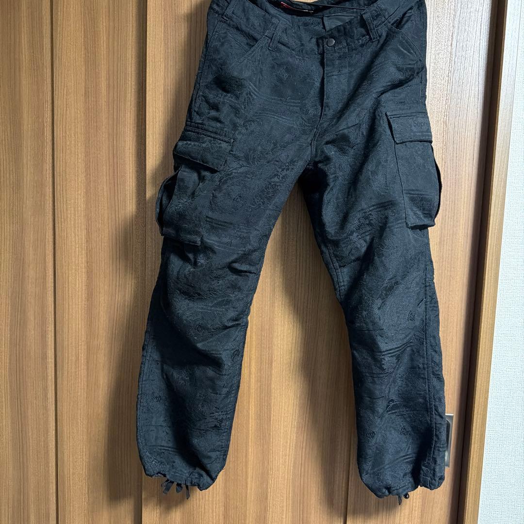 Supreme カーゴパンツ ブラック 32